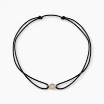 Bracelet Mon 1er Diamant Or Jaune Diamant - Pour Femme - Pierre en Diamant de forme Ronde - Motif Cercle - Histoire d'Or
