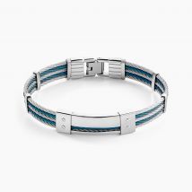 Bracelet Jourdan Herens Acier Blanc - Pour Homme - Histoire d'Or