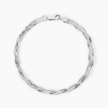 Bracelet Elae Argent Blanc - Pour Femme - Histoire d'Or