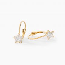 Boucles D'oreilles Chirine Or Jaune - Pour Enfant - Histoire d'Or