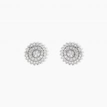 Boucles D'oreilles Veronick Or Jaune Diamant - Pour Femme - Pierre en Diamant de forme Ronde - Histoire d'Or