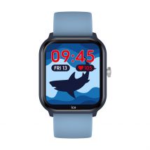 Montre Connectée Ice Watch Smart Junior 3.0 - Boîtier Bleu - Cadran Noir - Bracelet Bleu - Mécanisme en Quartz - Pour Enfant - Histoire d'Or
