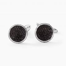 Boutons De Manchettes Bellagio Acier Bicolore - Pour Homme - Histoire d'Or