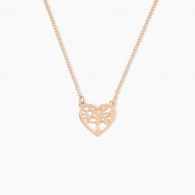 Collier Elwenn Argent Rose - Pour Femme - Histoire d'Or