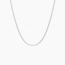 Chaîne Alyze Argent Blanc - Pour Femme - Histoire d'Or