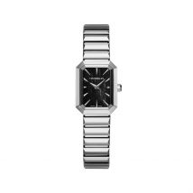 Montre Herbelin Octogone Nacre Noire - Boîtier Argenté - Cadran Nacre noire - Bracelet Argenté - Mécanisme en Quartz - Pour Femme - Histoire d'Or