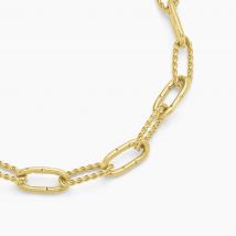 Collier Andria Acier Jaune - Pour Femme - Histoire d'Or