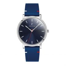Montre Pierre Lannier Essential Bleu - Boîtier - Cadran Bleu - Bracelet Bleu - Mécanisme en Quartz - Pour Homme - Histoire d'Or