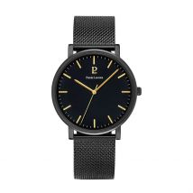 Montre Pierre Lannier Essential Noir - Boîtier Noir - Cadran Noir - Bracelet Noir - Mécanisme en Quartz - Pour Homme - Histoire d'Or