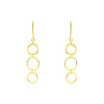Boucles D'oreilles Pendantes Or Jaune Isabela - Pour Femme - Histoire d'Or