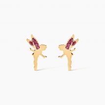 Boucles D'oreilles Puces Feelia Or Jaune - Pour Enfant - Histoire d'Or