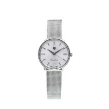 Montre Lip Dauphine Argenté - Boîtier Blanc - Cadran Argenté - Bracelet Argenté - Mécanisme en Quartz - Pour Femme - Histoire d'Or