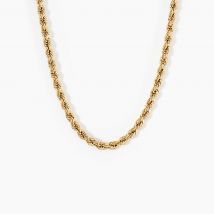 Collier Cordelia Maille Corde Or Jaune - Pour Femme - Histoire d'Or