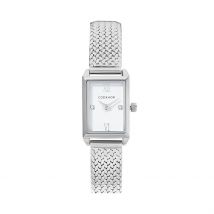 Montre Codhor Suzy Blanc - Boîtier Blanc - Cadran Blanc - Bracelet Argenté - Mécanisme en Quartz - Pour Femme - Histoire d'Or