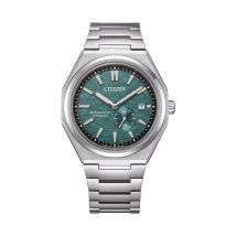 Montre Citizen Tsuyosa Nj0180 Vert - Boîtier Argenté - Cadran - Bracelet Argenté - Mécanisme en - Pour - Histoire d'Or