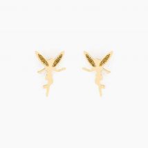 Boucles D'oreilles Puces Feelia Or Jaune - Pour Enfant - Histoire d'Or