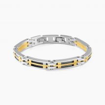 Bracelet Jourdan Priam Acier Bicolore - Pour Homme - Histoire d'Or