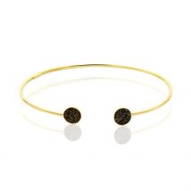 Bracelet Jonc Eryne Or Jaune - Pour Femme - Histoire d'Or