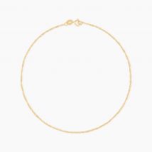 Chaîne De Cheville Sylwia Or Jaune - Pour Femme - Histoire d'Or