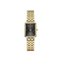 Montre Rosefield Octagon Xs Noir - Boîtier Jaune - Cadran Noir - Bracelet Doré - Mécanisme en Quartz - Pour Femme - Histoire d'Or