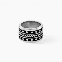 Bague Alban Argent Blanc - Pour Homme - Histoire d'Or