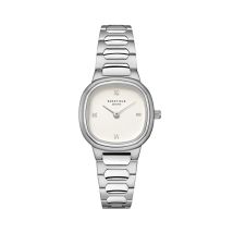 Montre Rosefield Gaia Xs Crème - Boîtier Argenté - Cadran Crème - Bracelet Argenté - Mécanisme en Quartz - Pour Femme - Histoire d'Or