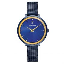 Montre Pierre Lannier Asteroide Bleu - Boîtier Bleu - Cadran Blanc - Bracelet Bleu - Mécanisme en Quartz - Pour Femme - Histoire d'Or