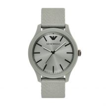 Montre Emporio Armani Gris - Boîtier Gris - Cadran Gris - Bracelet Gris - Mécanisme en Quartz - Pour Homme - Histoire d'Or