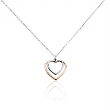 Collier Argent Bicolore Fethi - Pour Femme - Histoire d'Or