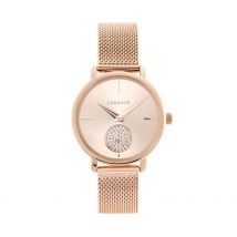 Montre Codhor Amele Dore Rose - Boîtier Rose - Cadran Rose - Bracelet Rose - Mécanisme en Quartz - Pour Femme - Histoire d'Or