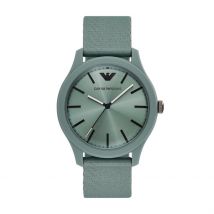 Montre Emporio Armani Vert - Boîtier Autres - Cadran Vert - Bracelet Vert - Mécanisme en Quartz - Pour Homme - Histoire d'Or