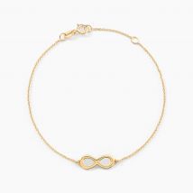 Bracelet Maryeme Infini Selectra Or Jaune - Pour Femme - Histoire d'Or