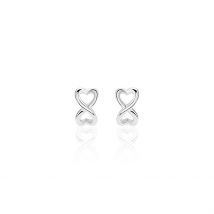Boucles D'oreilles Puces Cony Argent Blanc - Pour Femme - Histoire d'Or