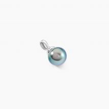 Pendentif Phila Or Blanc Perle De Culture De Tahiti - Pour Femme - Pierre en Perle tahiti de forme Poire - Motif Goutte - Histoire d'Or