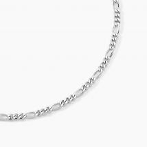 Collier Vivian Argent Blanc - Pour Homme - Histoire d'Or