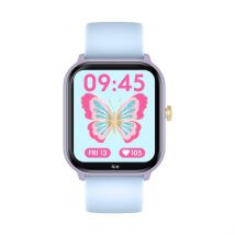 Montre Connectée Ice Watch Smart Junior 2.0 - Boîtier Autres - Cadran Noir - Bracelet Bleu sky - Mécanisme en Quartz - Pour Enfant - Histoire d'Or