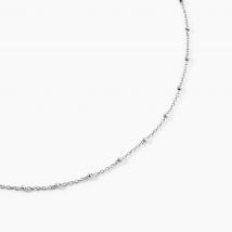 Chaine Kathi Argent Blanc - Pour Femme - Histoire d'Or