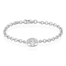 Bracelet Lao Argent Blanc - Pour Femme - Histoire d'Or