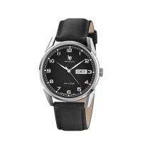 Montre Lip Himalaya 40 Noir - Boîtier Blanc - Cadran Noir - Bracelet Noir - Mécanisme en Quartz - Pour Homme - Histoire d'Or