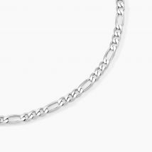 Chaîne Vivian Maille Alternee 1/3 Argent Blanc - Pour Homme - Histoire d'Or