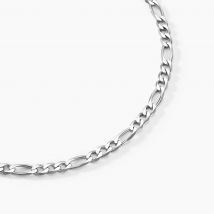 Chaine Vivian Argent Blanc - Pour Homme - Histoire d'Or