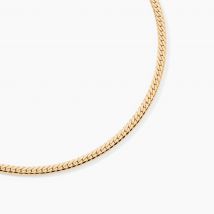 Collier Doline Maille Anglaise Or Jaune - Pour Femme - Histoire d'Or
