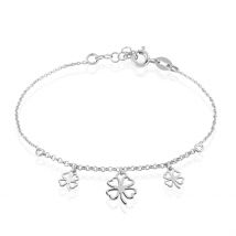 Bracelet Nedira Argent Blanc - Pour Femme - Histoire d'Or