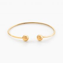 Bracelet Jonc Davina Boules Or Jaune - Pour Femme - Histoire d'Or