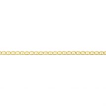 Collier Capucin Or Jaune Maille Marine Plate - Pour Homme - Histoire d'Or