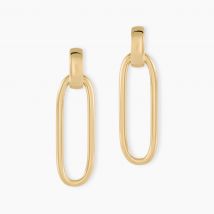 Boucles D'oreilles Pendantes Plaqué Or Lavrenti - Pour Femme - Histoire d'Or