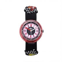 Montre Upp Fuzzy Bicolore - Boîtier Autres - Cadran Bicolore - Bracelet Noir - Mécanisme en Quartz - Pour Enfant - Histoire d'Or