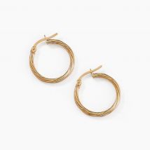 Créoles Youri Or Jaune - Pour Femme - Histoire d'Or