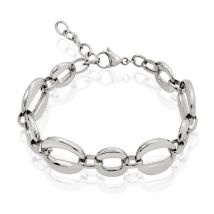 Bracelet Aya Acier Blanc - Pour Femme - Histoire d'Or