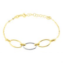 Bracelet Lucia Or Bicolore - Pour Femme - Histoire d'Or